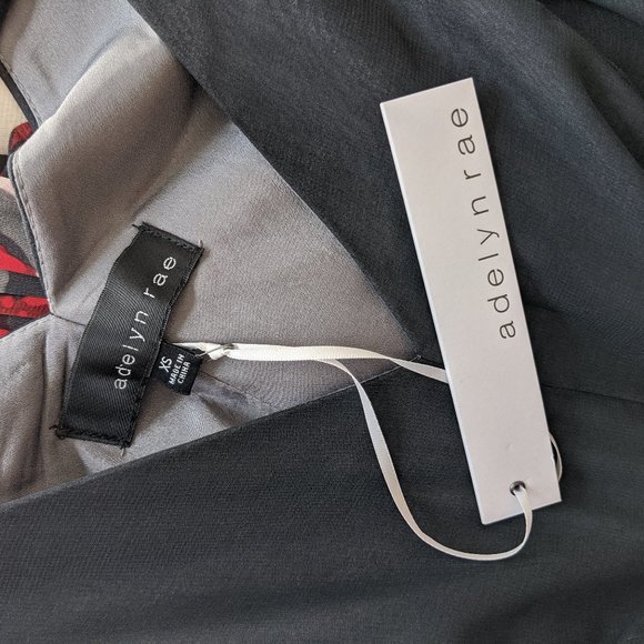 Modcloth black and red pleated maxi dress - Picture 6 of 6